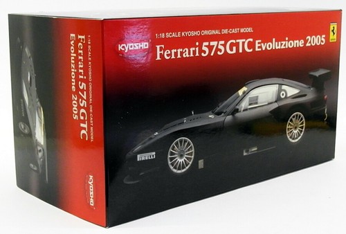 Kyosho 1/18 Scale Model Car 08392A - Ferarri 575 GTC Evoluzione 2005 - Picture 6 of 7