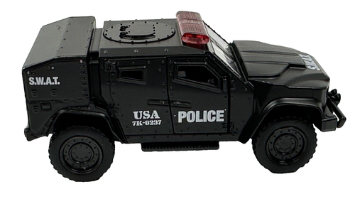 (3) POLICE SWAT Vehículo Militar EE. UU. MP A-40 Acción Retroceso Abrir Puertas 1:32 - Imagen 9 de 12
