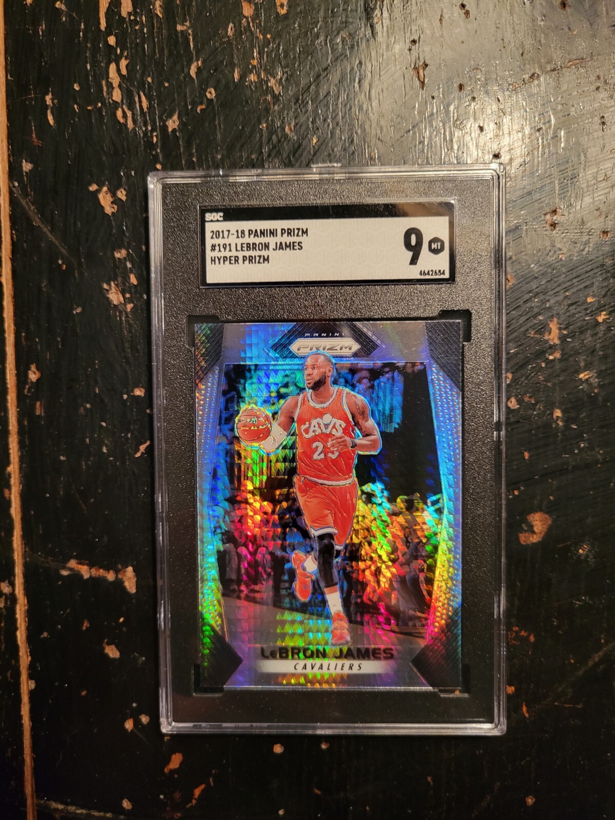 2017-18 Panini Prizm Lebron James Hyper Prizm