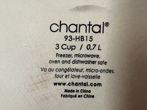 Chantal rote Herzschale - 3 TASSEN / 0,7 L - Bild 4 von 4