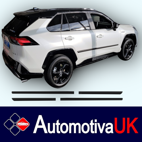 Tiras de frotar Toyota RAV 4 Mk5 (18-23) | Protectores de puertas | Kit de carrocería de molduras laterales - Imagen 2 de 6