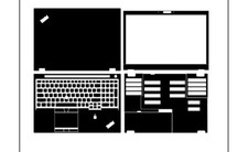 Flower,Camouflage Laptop decal Skin for 15.6" LENOVO ThinkPad P52