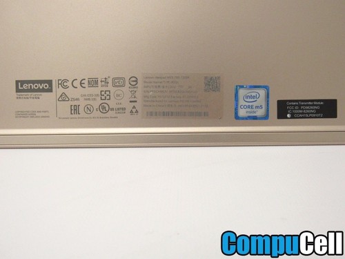 "Bisagra con soporte trasero dorado Lenovo MIIX 700-12ISK 80QL PF0CHMUV GRADO ""B"" - Imagen 3 de 3
