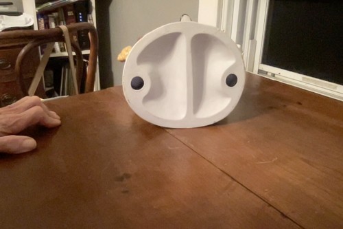 Vintage Victorian Porcelain Figurine. Gentleman & Lady Dancing. 13" Tall - Picture 6 of 6