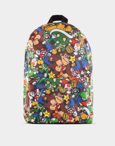Difuzed Nintendo Rucksack - Super Mario Charaktere + Gürteltasche Bauchtasche - Bild 2 von 4