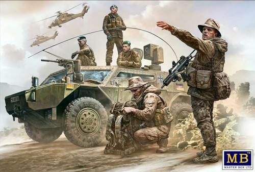 BUNDLE LOT OF MODERN WARS SERIES 4 PLASTIC KITS 1/35 MASTER BOX - Picture 7 of 12