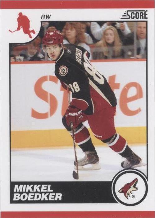 2010-11 Score - Mikkel Boedker #374 - 1 of 1