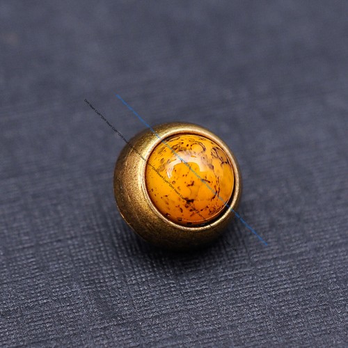 10X Brass Turquoise Leathercraft Luggage Bag Accessories Rivet Stud Concho Decor - Picture 32 of 54