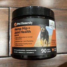 Pet Honesty Hemp Hip & Joint Health Supplement Single - 90 count