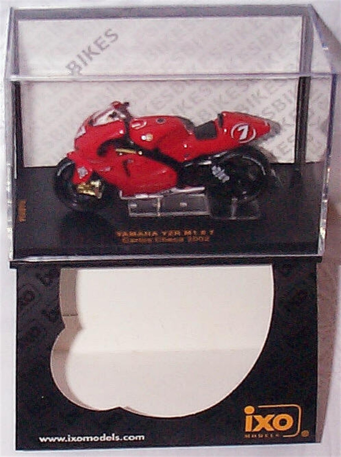 Ixo Yamaha yzr-m1 CARLOS CHECA MOTO GP 2002 rab034 1:24 #7 MotoGP