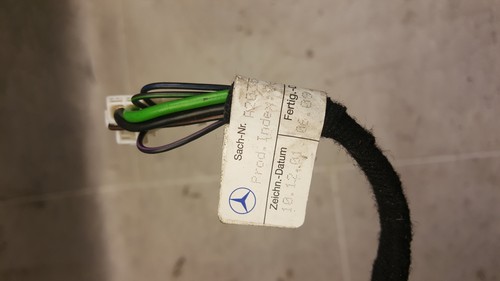 MERCEDES C-CLASS W202 93-00 DOOR WIRING LOOM FRONT DRIVERS SIDE A2035403705 - Picture 4 of 7