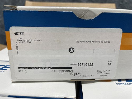 LOT OF 30 NEW NO BOX TE SUBSTANCE COMP 2011/65/EU Adapter #5 - Picture 3 of 3