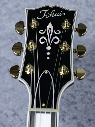 Tokai / Special Order Model LC194S-CM BB Les Paul Custom Type Electric Guitar - Picture 5 of 10