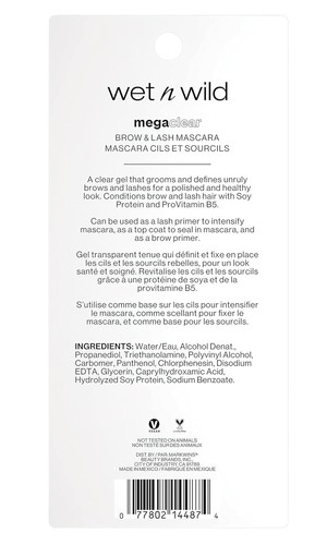 Wet N Wild Mega mascara trasparente per sopracciglia e ciglia - Foto 9 di 10
