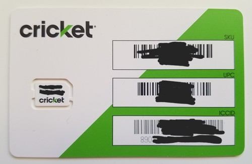 Tarjeta SIM Cricket para iPhone 6 6 Plus 6s 6s Plus SE 7/8 7/8 Plus X XS 11 12 - Imagen 2 de 2