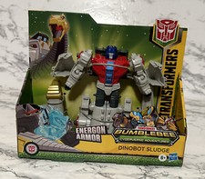 Transformers Bumblebee Cyberverse Adventures Dinobot Sludge Autobot Figure New 