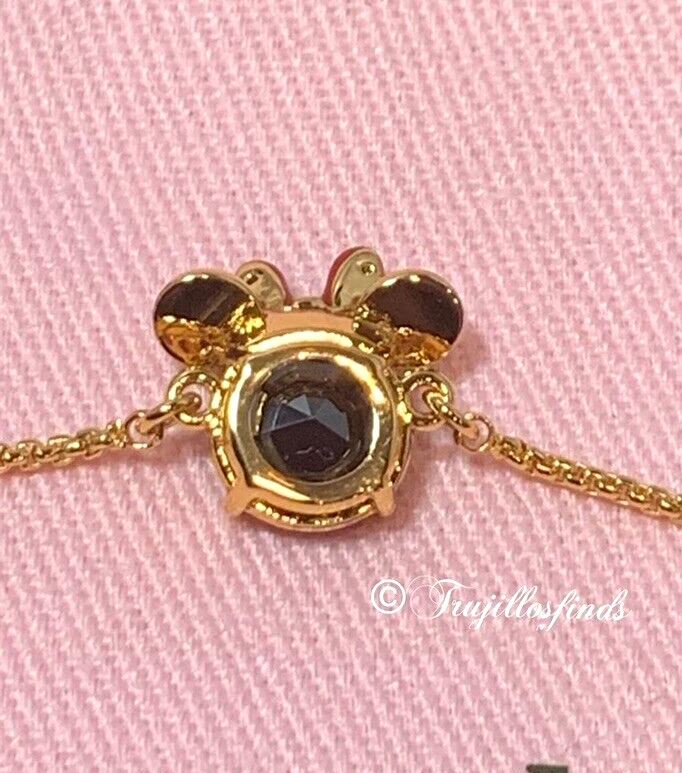 Pulsera Deslizante Ajustable Kate Spade New York Disney Minnie K9172 Nueva Foto 3 de 4