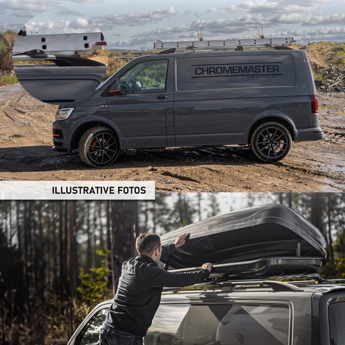 für FORD TRANSIT CUSTOM 2012-2022 GETEILTE DACHRELING LANGE RADSTAND DACHTRÄGER - Bild 7 von 9