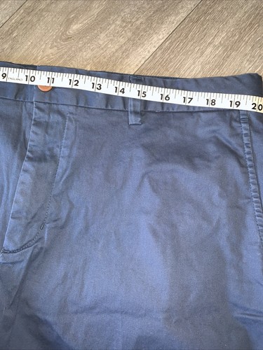 Tommy Bahama Shorts Casual Chino Men’s Size 40 Flat Front Zip Button Blue - Picture 8 of 8