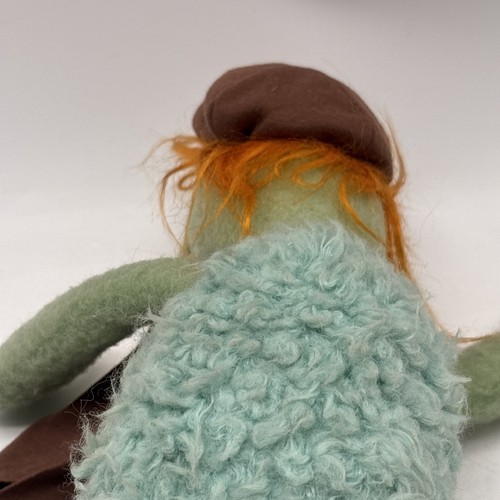 ¡Muñeco de peluche de colección RARO 1983 TOMY Fraggle Rock Boober Henson juguete! - Imagen 9 de 10