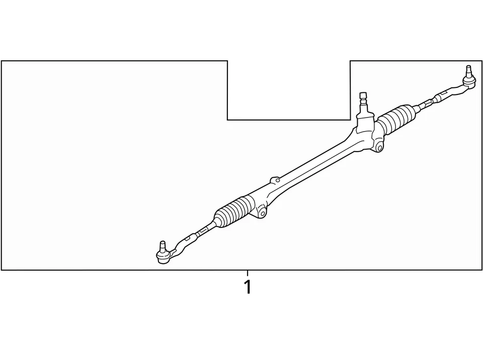 Steering Gear/Rack Fits 13-20 BR-Z 2056653 Foto 4 de 4
