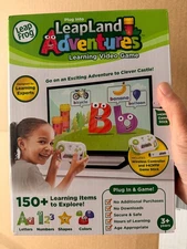 LeapFrog LeapLand Adventures Learning Game HDMI Stick Kids Age 3+ Gift FREE SHIP