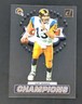 2022 KURT WARNER Clearly Donruss #CC-15 Clearly Champions - St Louis Rams