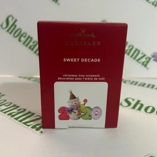 Hallmark Keepsake Christmas Ornament 2020 Sweet Decade 1st In Series Snowman
