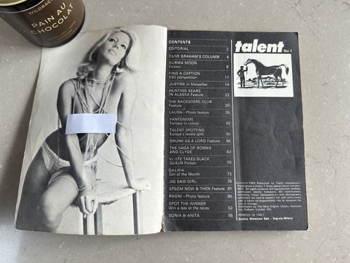 Talent magazine no 1, November 1969, some damage - Picture 4 of 14