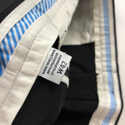 FootJoy FJ 42 (Fit 42W) Golf Stretch Flat Front 10"Shorts Black MINT - Picture 6 of 7