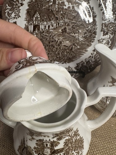 Royal Staffordshire Ironstone J&G Meakin 33pc Set England Vintage Service for 6 - Picture 17 of 23