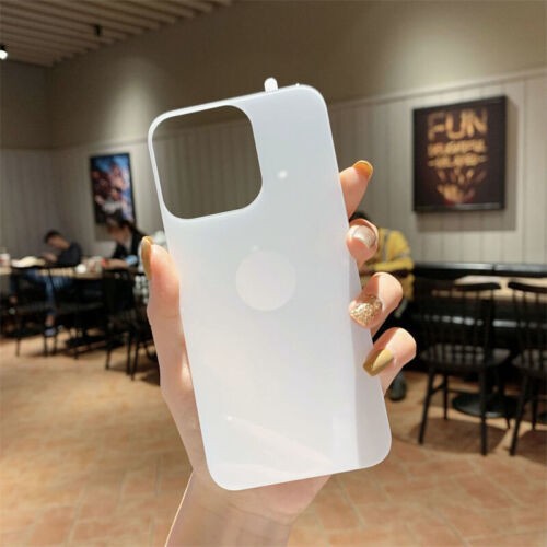 Tempered Glass Rear Screen Protector Back for iPhone 15 14 Plus 13 12 11 Pro Max - Picture 7 of 15
