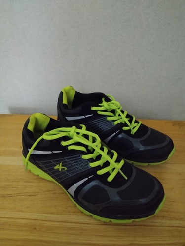 Athletech Men's Shoes Size 8 Black And Green - Comes With Box - Picture 2 of 12