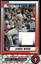 James Wood 2025 Topps 1990 Topps 35th Anniversary Relics #T90R-JWO Nationals