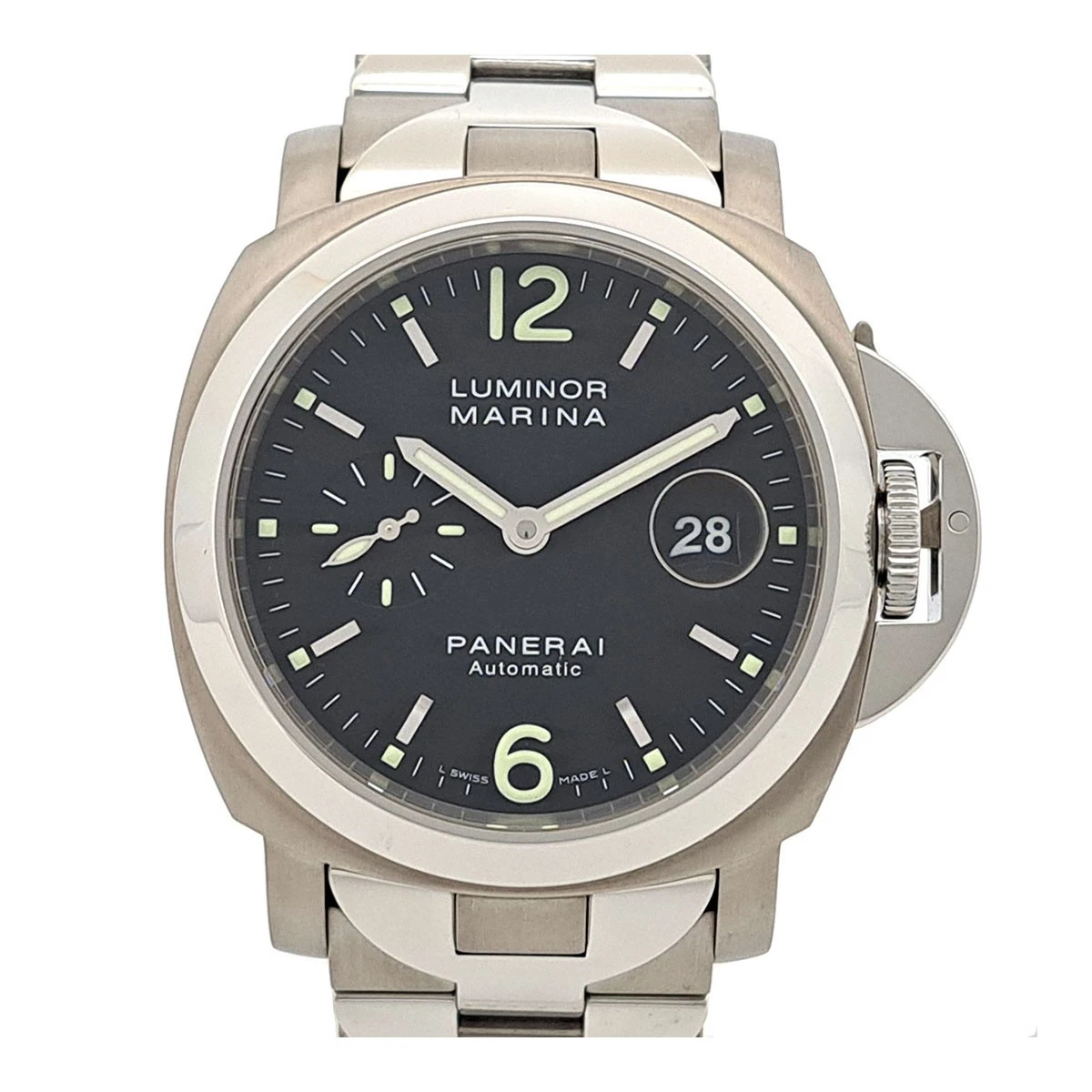Panerai — OFFICINE PANERAI PAM00165 Luminor Marina Automatic Stainless steel mens