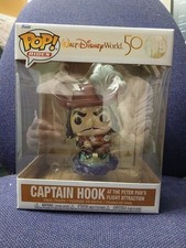 Funko Pop! Rides Captain Hook 109 Walt Disney World 50th ding en esquina trasera