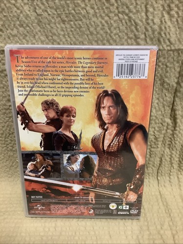 Herkules Die legendären Reisen - Staffel 5 DVD Kevin Sorbo NEU - Bild 3 von 3