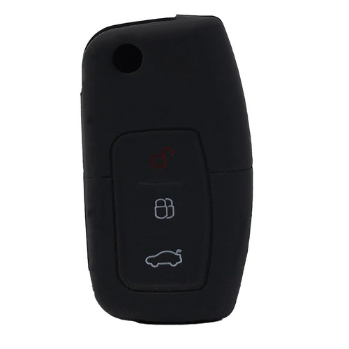 Silicone Car Key Cover Case Replacement Part For Ford Fiesta For Ford For Ford - Picture 10 of 12