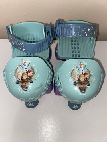 Frozen Roller Skates Elsa Anna Adjustable 6-8 Disney - Picture 3 of 6
