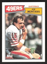 1987 Topps #112 Joe Montana