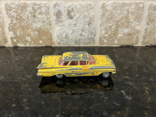 Vintage Corgi Toys Chevy Impala Taxi gelb Großbritannien - Bild 3 von 5