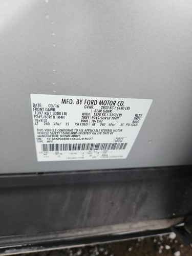 AC Compressor Fits 17-20 LINCOLN CONTINENTAL 845940 - Picture 14 of 14