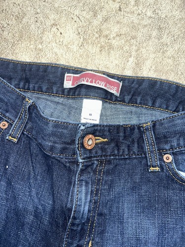 Vintage GAP Damen Gr. 10 Curvy Flare Stretch Low Rise Jeans Denim - Bild 3 von 9