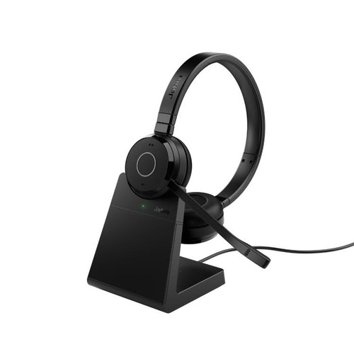 Jabra Evolve 65 TE MS Stereo with Jabra LINK 390 USB-A and Charging Stand - Picture 3 of 3