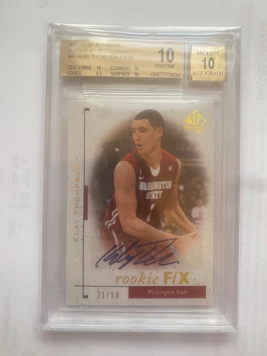 Klay Thompson Rookie Auto for sale | eBay