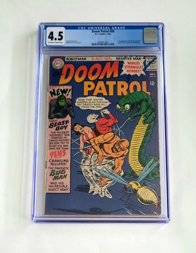 The Doom Patrol Vol 1 99 CGC 4.5 (VG+) (1965)