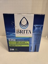 Brita Longlast Replacement Filters for Pitchers Dispensers - 2 Count  Unopened 
