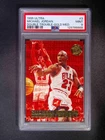1995 Ultra Michael Jordan #3 Double Trouble Gold Med PSA 9
