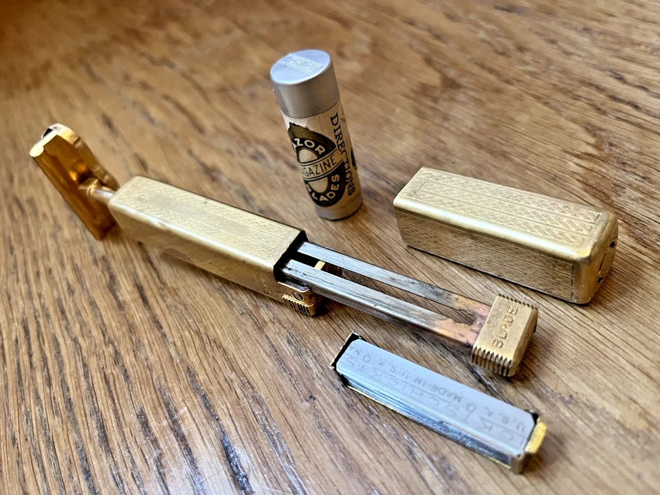 Schick type C3 Magazine Repeat  - Single Edge vintage - Rasoir de sûreté ancien - Photo 2/4