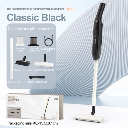 Aspiradora vertical 3 en 1 inalámbrica varilla potente aspiradora de mano NUEVA EE. UU. - Imagen 12 de 13